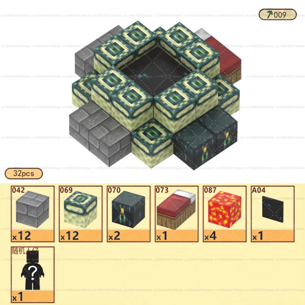 Bloques de construcción magnéticos, cubo magnético, juego de juguetes del mundo de la mina, cubos apilables sensoriales Montessori, juego de construcción, regalo de cumpleaños - Imagen 27