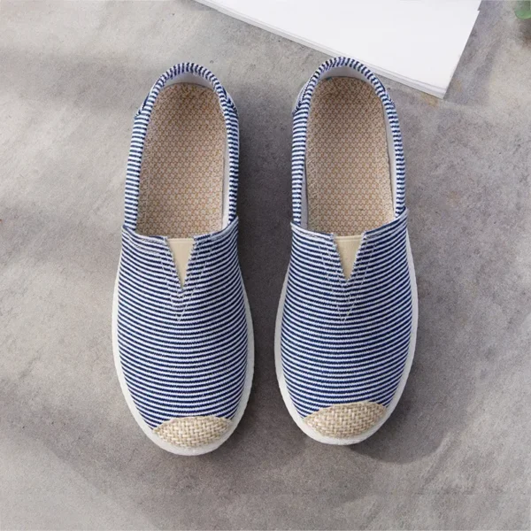 Zapatos de verano para mujer, zapatos planos transpirables de malla, Zapatillas ligeras cómodas para mujer, calcetines, mocasines sin cordones para mujer, Zapatillas para mujer - Imagen 26