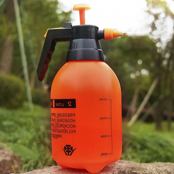 Pulverizador de presión de 3/2L, rociador de bomba de jardín de mano, matamoscas, cuidado de césped y jardín para plantas y otras limpieza - Imagen 3