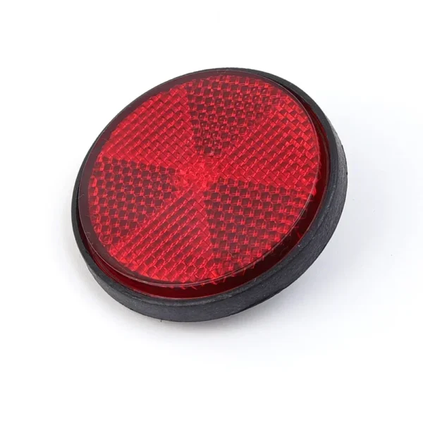 Reflector Circular para motocicleta, vehículo eléctrico, bicicleta, impermeable, a prueba de polvo, Reflector de advertencia nocturna, fijación de tornillo Hexagonal de 6mm - Imagen 14