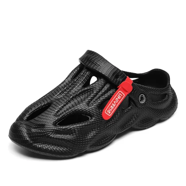 Zapatillas de verano para hombre, sandalias cómodas con plataforma para exteriores, zapatillas de playa, chanclas, tobogán de interior para el hogar, zapatos de baño 2023 - Imagen 7