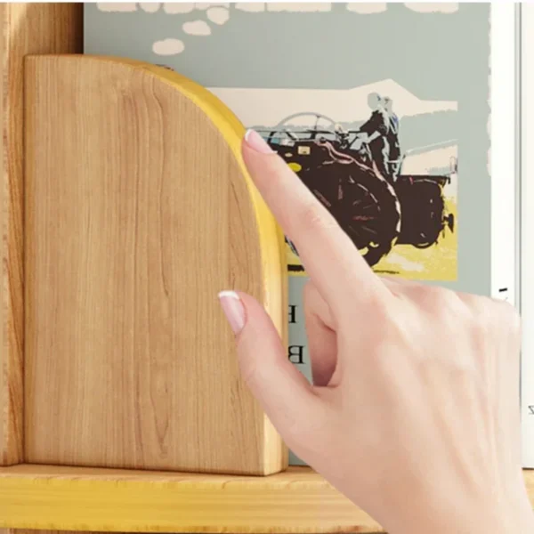 Estanterías para niños, soporte de lectura para bebés, gabinete de almacenamiento, estantería para libros para niños, organizador de librería, muebles, estante para libros para niños - Imagen 3