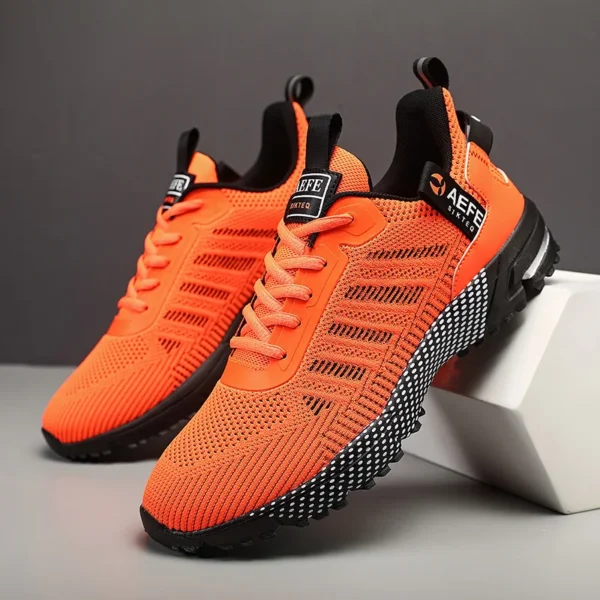 Zapatos para correr para hombre, zapatos deportivos transpirables para exteriores, zapatillas ligeras para hombre, calzado de entrenamiento atlético cómodo