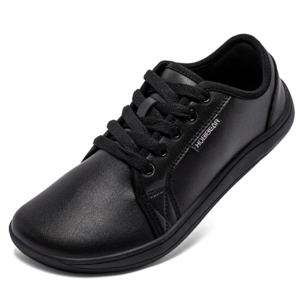 Zapatos minimalistas para hombres y mujeres, zapatos de punta ancha descalzos sin caída, zapatillas ligeras informales de cuero Artificial para caminar - Imagen 10