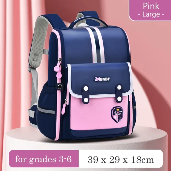 Mochila de escuela primaria de estilo británico, mochila ligera para niño, mochila de escuela primaria, bolso para niños para niñas, protección de la columna vertebral para niños - Imagen 10
