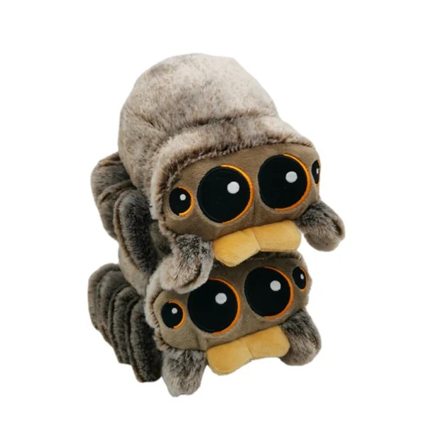 Peluches de animales suaves, juguete de araña, almohada simulada de Little Lucas negra, almohada de habitación de juegos de Anime, decoración, regalo para niños - Imagen 7