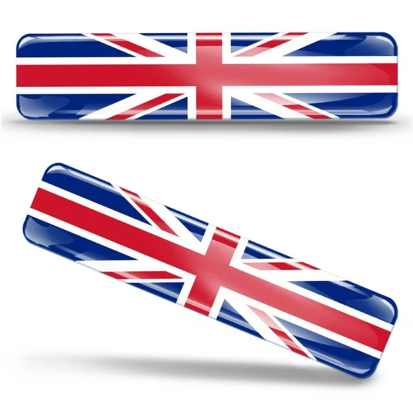 Pegatina de bandera nacional reflectante 3D, accesorios para motocicleta, calcomanía para coche, Italia británica, EE. UU., Francia, Rusia, España, Brasil, Chile, Ucrania - Imagen 8