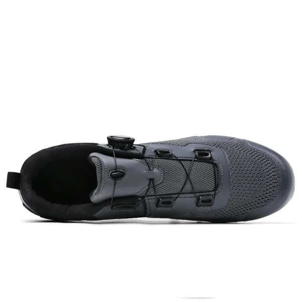 Zapatos para bicicleta de montaña, cómodos, ligeros y transpirables para exteriores, zapatillas deportivas para ciclismo, zapatos MTB para hombre, zapatos deportivos Unisex - Imagen 4