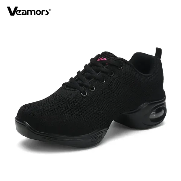 Zapatos de baile de Jazz para mujer, zapatillas de baile, zapatos de baile ligeros y transpirables - Imagen 15
