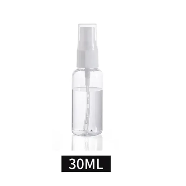 Botella pulverizadora de plástico transparente portátil aspersor de plantas suministros de jardín rociador de riego 3 uds 30ml/50ml/100ml - Imagen 8