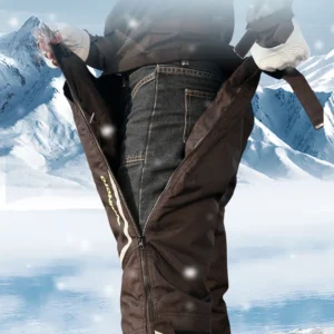 Pantalones térmicos impermeables de despegue rápido para motocicleta, pantalones protectores a prueba de viento para hombres y mujeres, Gor