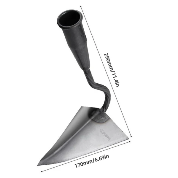 Azada de arado triangular para tierra agrícola, azada de suelo suelto, arado manual/array Manual, azada para plantar vegetales en el hogar - Imagen 7