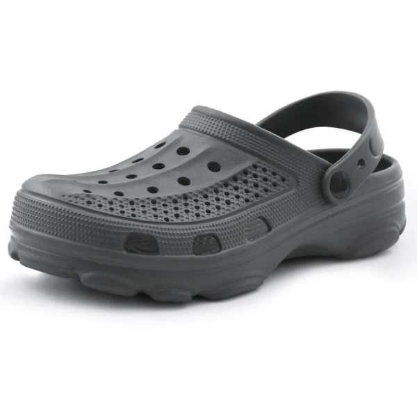 Zapatillas de playa con agujeros clásicos Evshine con soporte para el arco, sandalias antideslizantes cómodas Unisex, calzado para jardín, sandalias tipo zuecos de verano para hombre - Imagen 10