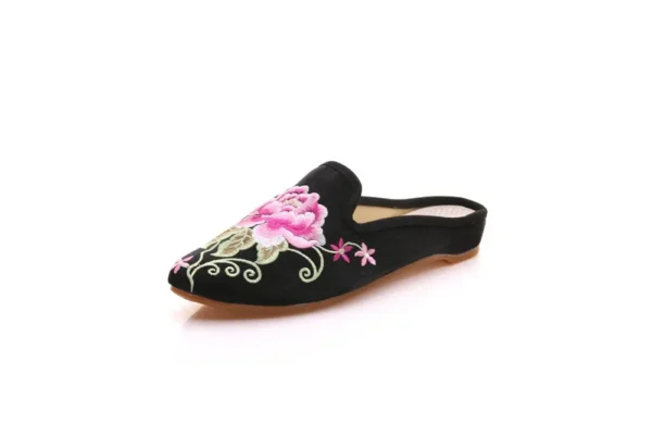 Zapatillas Harajuku de estilo chino para mujer, zapatos informales a la moda con bordado Vintage, ropa de calle de estilo étnico - Imagen 21