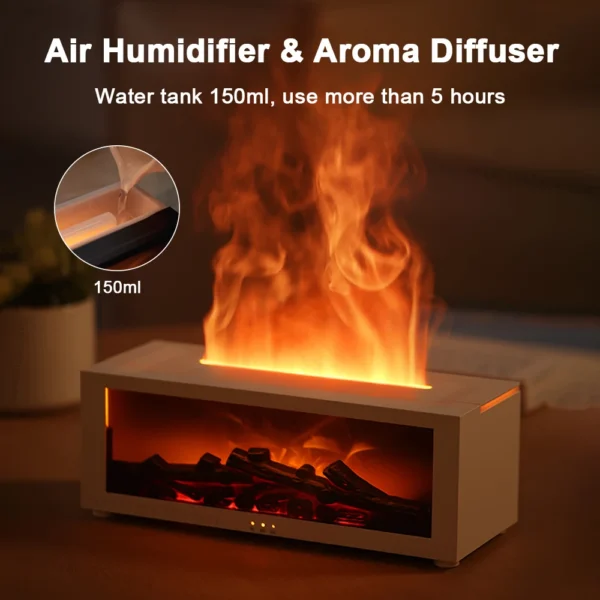 Humidificador de aire, humidificadores de aceites esenciales, humidificador de Aroma para el hogar, difusor de fragancia automático con luz LED y Control remoto - Imagen 2