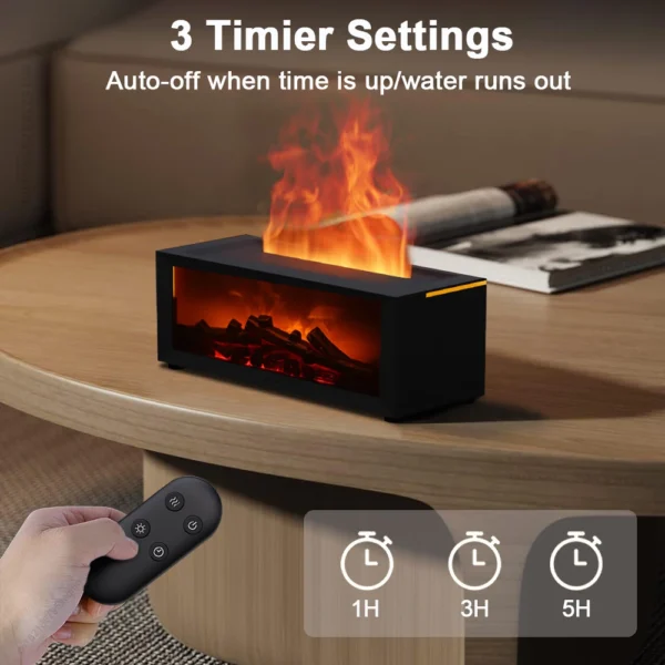 Humidificador de aire, humidificadores de aceites esenciales, humidificador de Aroma para el hogar, difusor de fragancia automático con luz LED y Control remoto - Imagen 4