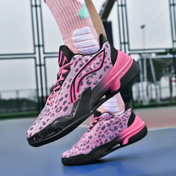 Zapatos deportivos informales para hombre, zapatillas de baloncesto antideslizantes para parejas, suelas gruesas de alta calidad, zapatos informales de lujo para hombre - Imagen 7