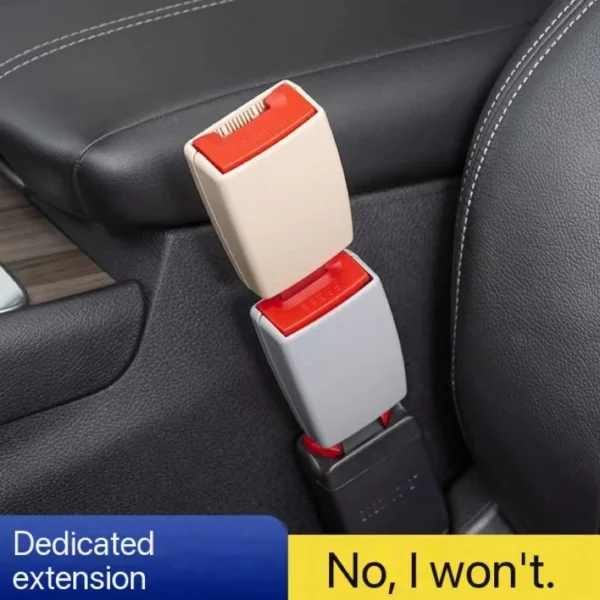 Extensor de cinturón de seguridad para coche, cubierta para cinturón de seguridad, relleno para cinturón de seguridad, hebilla de enchufe, Clip para cinturón de seguridad, accesorios para coche - Imagen 3
