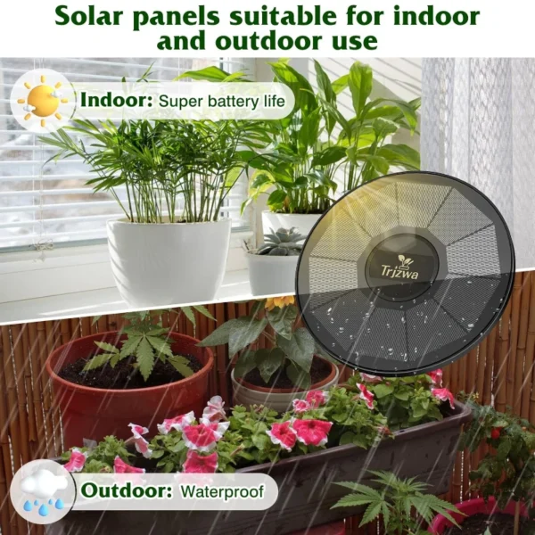 Sistema de riego solar por goteo, manguera de 15 metros, para jardín, balcón, invernadero, bricolaje - Imagen 4