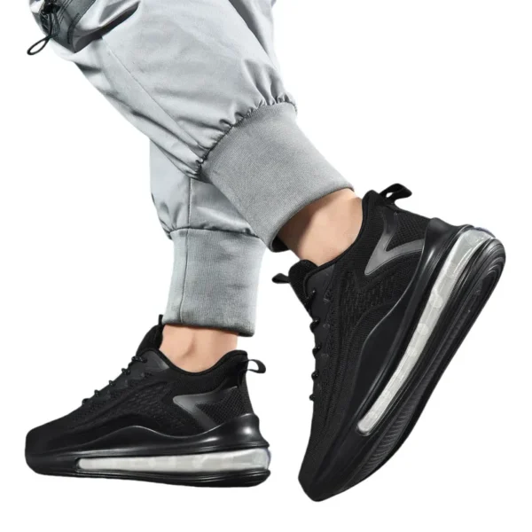 Zapatos casuales Zapatos para caminar transpirables y antideslizantes Zapatos para hombres Zapatos para correr con cordones cómodos y de moda al aire libre - Imagen 6