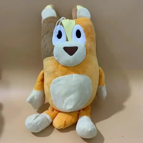 Juguetes de peluche familiares-animales de perro de dibujos animados muñecos de peluche suaves perfectos para regalos de cumpleaños y Navidad 17/28/40 cm Bluey & Bingo - Imagen 7