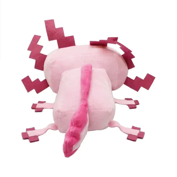 Axolotl peluche juguete suave peluche Animal Axolotl muñeca personaje de dibujos animados juguetes niños bebé niños Navidad Gifs 30cm azul - Imagen 5