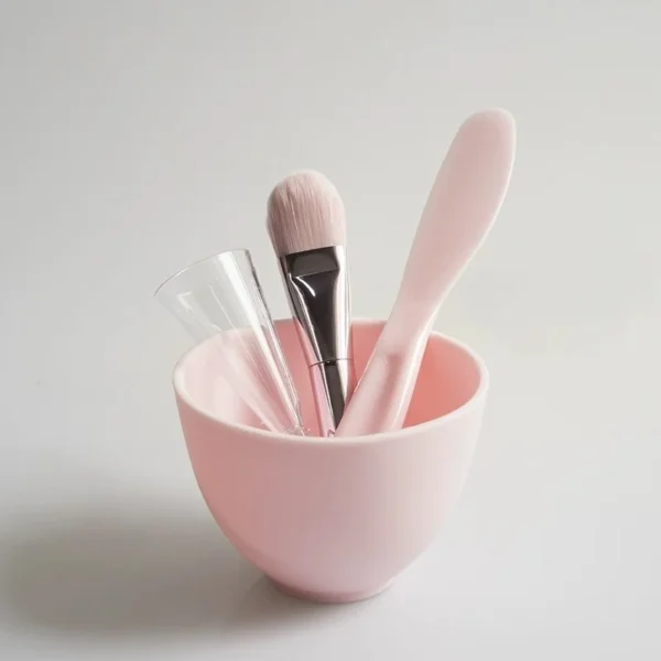 Herramientas para mezclar mascarillas faciales, aplicador Facial reutilizable, espátula, cuenco para máscara agitadora, Kit de cuchara, suministros de maquillaje de belleza para el cuidado de la piel - Imagen 7