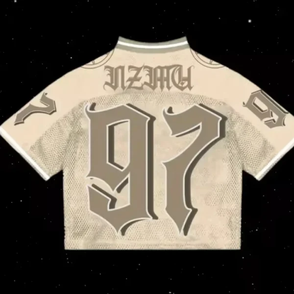 Moda de verano Retro High Street deportes estilo empalmado hombres de manga corta Harajuku Y2K estilo Hip Hop Casual Tops de gran tamaño - Imagen 4