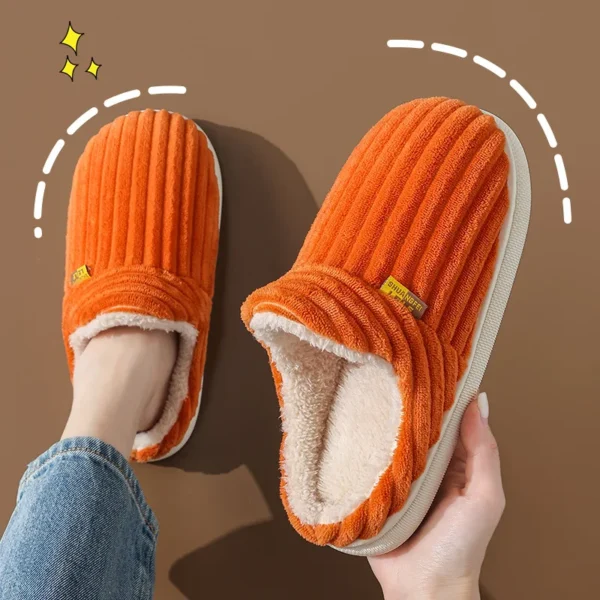 Botas cálidas súper suaves para mujer, forro de piel de felpa para exteriores, zapatos para el hogar, botas de nieve clásicas y cómodas para mujer - Imagen 7