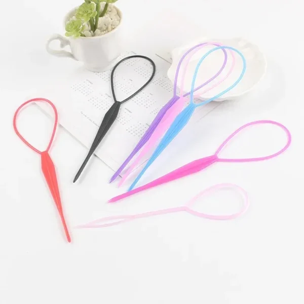 Herramientas de Peinado Para niña, 2 uds., aguja Para el cabello, diadema Para niños, Accesorios Para El Cabello - Imagen 2