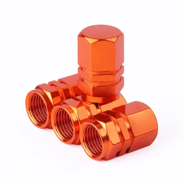 Tapas de válvula de neumático de coche de aluminio, cubierta hermética de válvula de neumático de aleación hexagonal, polvo impermeable para automóviles, motocicletas, camiones y bicicletas - Imagen 18