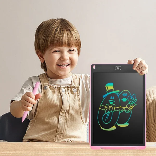 Tableta de escritura LCD de 6,5 pulgadas, tablero de dibujo Montessori, juguetes educativos de dibujo para niños, estudiantes, pizarra mágica, juguete para regalo - Imagen 5
