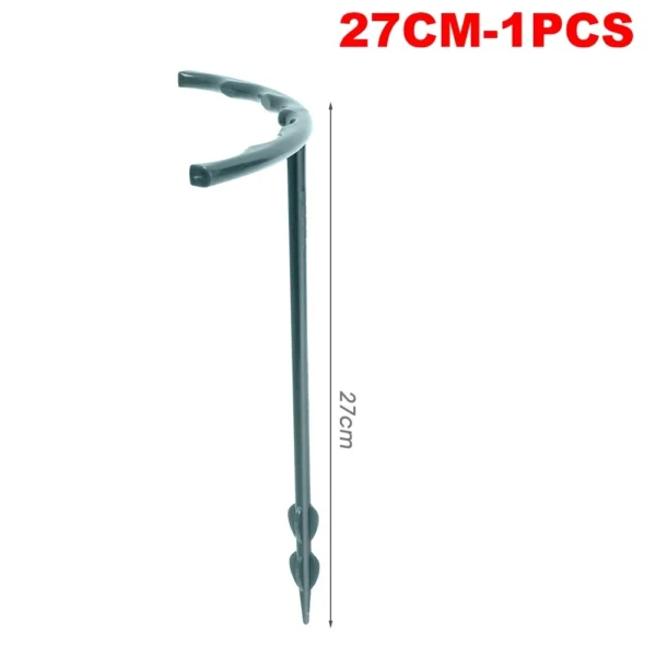 Soporte de plástico para plantas, soporte para plantas, pila para flores, invernaderos, arreglo, soporte para varilla de fijación, herramientas de jardín - Imagen 13