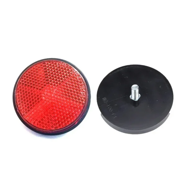 Reflector Circular para motocicleta, vehículo eléctrico, bicicleta, impermeable, a prueba de polvo, Reflector de advertencia nocturna, fijación de tornillo Hexagonal de 6mm - Imagen 11