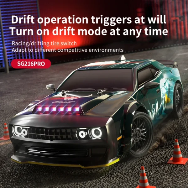 Vehículos de Control remoto de alta velocidad 1:16 sin escobillas 4WD RC coches deportivos SG116 PRO 40 KM/H coches de juguete regalos SG216 MAX RC Car 70 + KM/H - Imagen 6