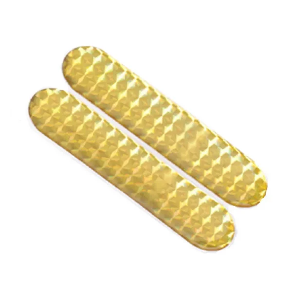 Pegatina reflectante para motocicleta y coche, tiras de cinta reflectante de advertencia, lámpara nocturna roja, verde, amarilla y azul, pegatinas de marca de alarma 2 uds - Imagen 10