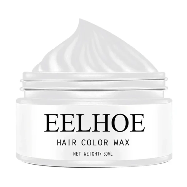 Coloración de cabello instantánea Champú para teñir el cabello temporal Cera para el cabello modeladora lavable Estilo mate natural Cabello - Imagen 7