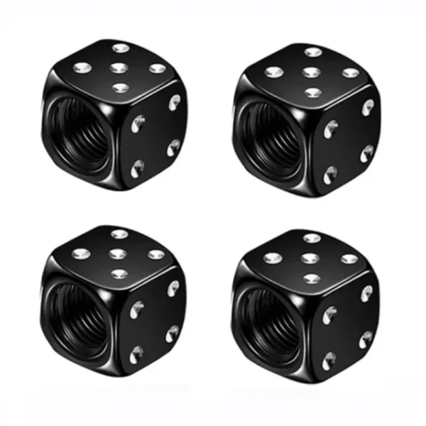 Tapas de válvula de neumático de rueda de coche de aleación de aluminio cubiertas de vástago de llanta de neumático Airdust impermeable para automóviles motocicletas camiones bicicletas 4 Uds. - Imagen 13
