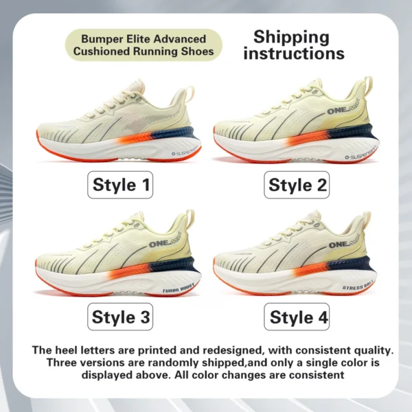 Zapatillas de correr para hombre, zapatillas deportivas antideslizantes  ¡Novedad de ONEMIX! - Imagen 6