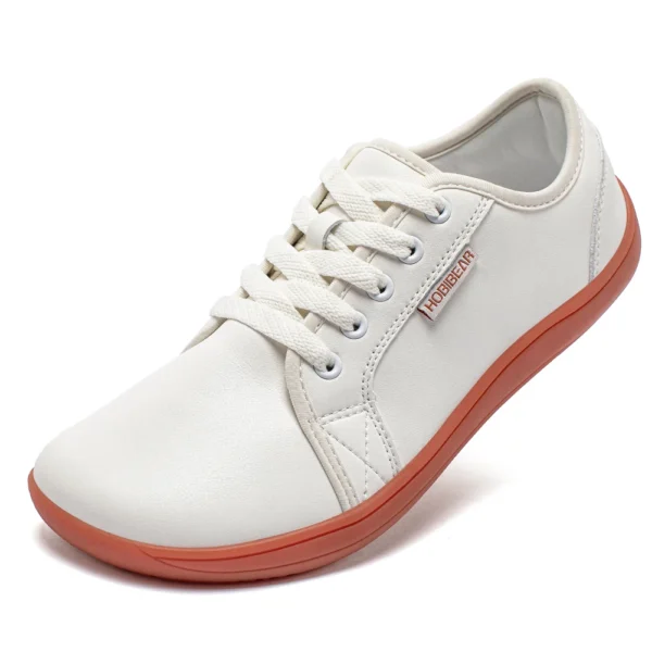 Zapatos minimalistas para hombres y mujeres, zapatos de punta ancha descalzos sin caída, zapatillas ligeras informales de cuero Artificial para caminar - Imagen 7