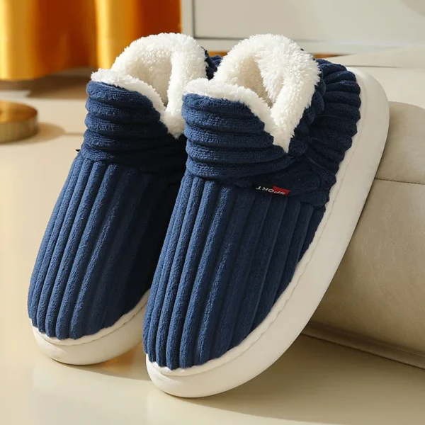 Botas cálidas súper suaves para mujer, forro de piel de felpa para exteriores, zapatos para el hogar, botas de nieve clásicas y cómodas para mujer - Imagen 17