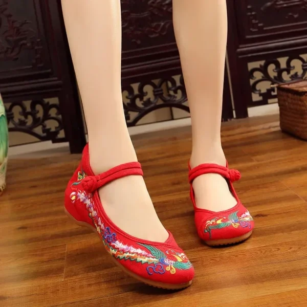 Zapatos informales para mujer, moda Vintage, elegante, estilo étnico, ropa de calle bordada, zapatos de mujer de estilo chino, novedad de verano - Imagen 19