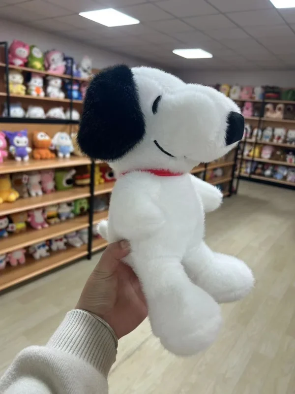 Snoopy peluche juguete almohada sofá espalda muñeco de peluche regalos para niños 30cm dibujos animados lindo - Imagen 4