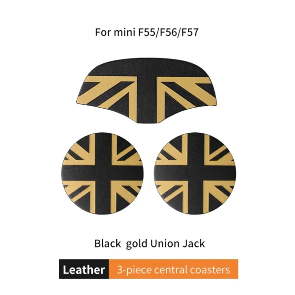 Posavasos, taza de coche, Union Jack-cojín de café, protección de ranura de almacenamiento, alfombrilla antideslizante para MINI Cooper F55 F56 F54 F60, accesorios - Imagen 24