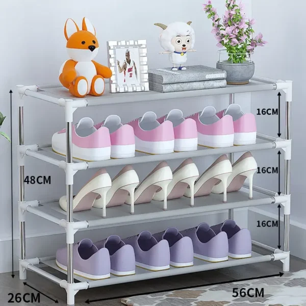 Armario de almacenamiento de muebles para el hogar, sillas de oficina para sala de estar, Zapatero organizador de zapatos, Chaise Lounge, estante para zapatos, dosel para zapatos - Imagen 7