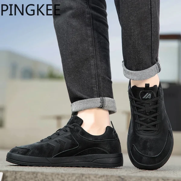 Zapatos casuales de invierno hombres mujeres zapatillas calzado botas para hombre PINGKEE VENOCON minimalista ancho ToeBox pies descalzos atléticos - Imagen 6