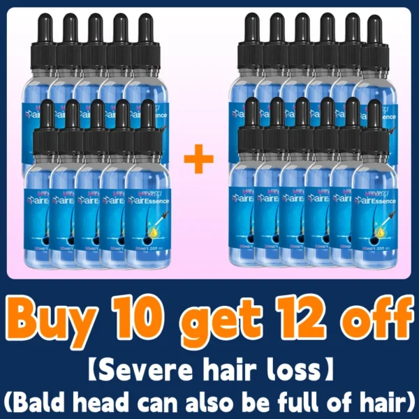 Repara la calvicie y la caída del cabello con aceite esencial, ten un cabello grueso en 7 días, estarás más joven y guapo con el cabello. - Imagen 9