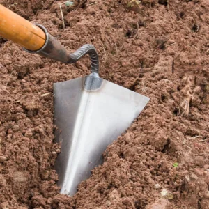 Azada de arado triangular para tierra agrícola, azada de suelo suelto, arado manual/array Manual, azada para plantar vegetales en el hogar