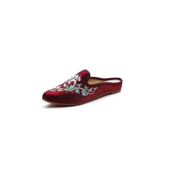 Zapatillas Harajuku de estilo chino para mujer, zapatos informales a la moda con bordado Vintage, ropa de calle de estilo étnico - Imagen 2