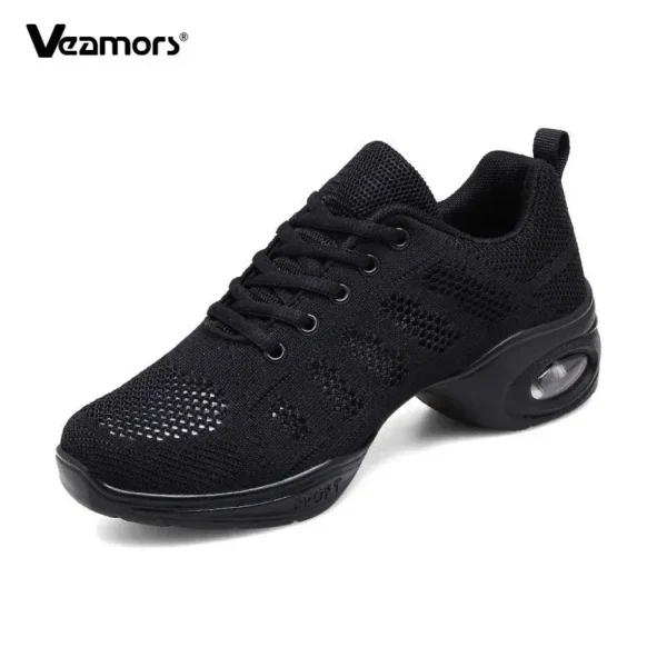 Zapatos de baile de Jazz para mujer, zapatillas de baile, zapatos de baile ligeros y transpirables